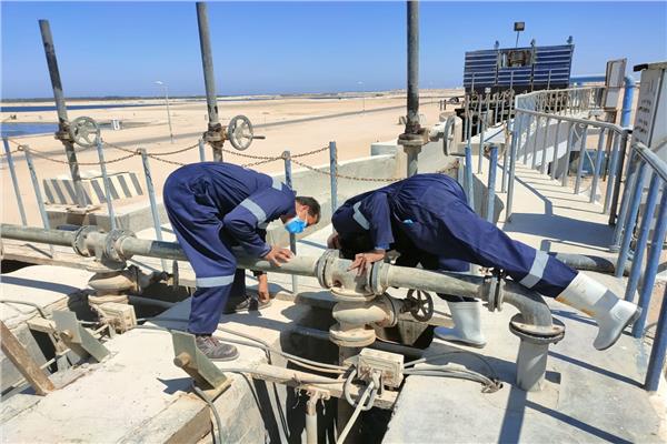 اختبارات عملية للعاملين المرشحين للترقية بـ«مياه البحر الأحمر»