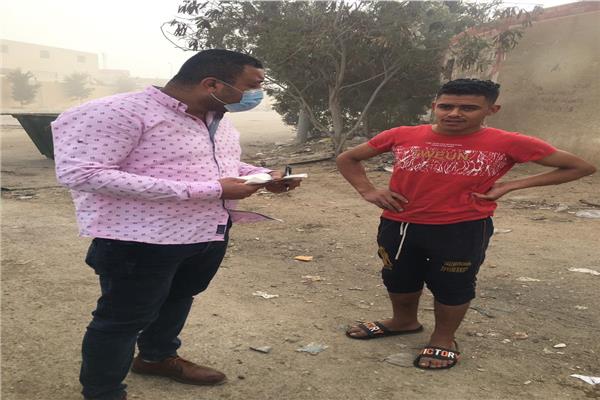 شاهد عيان يروي لمحرر بوابة أخبار اليوم تفاصيل الحادث