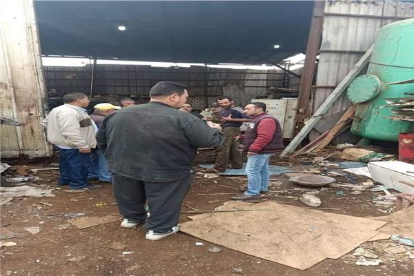 حملة إشغالات مكبرة  بقرى شبين الكوم 