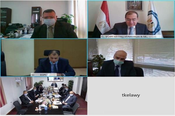 عبر الفيديوكونفرانس اعمال الجمعية العامة لشركة الخدمات البترولية
