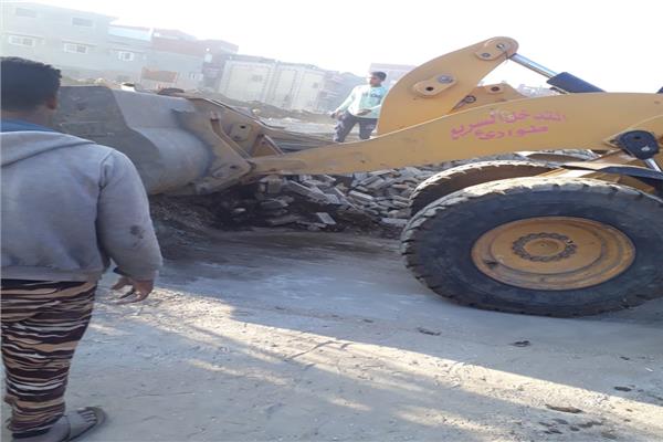 رفع اشغالات طريق المحله طنطا‎