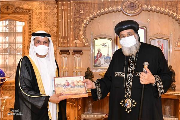 البابا تواضروس يستقبل عدد من سفراء العالم 
