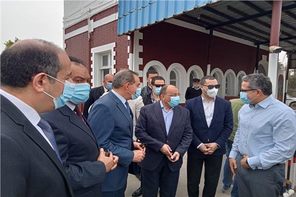 وزيرا التنمية المحلية والاثار يفتتحان مسار العائلة المقدسة بكفر الشيخ
