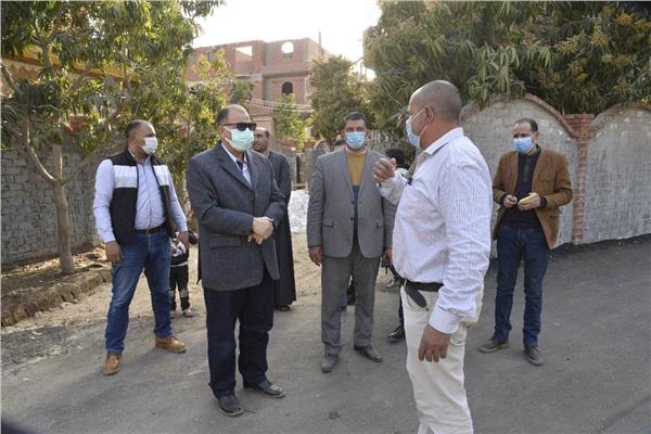 محافـظ المنوفية يتفقد تطوير وتجميل حديقة الطفل والورد بأشمون 