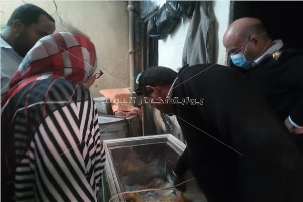 ضبط 141 كيلو لحوم ودواجن فاسدة بقنا 