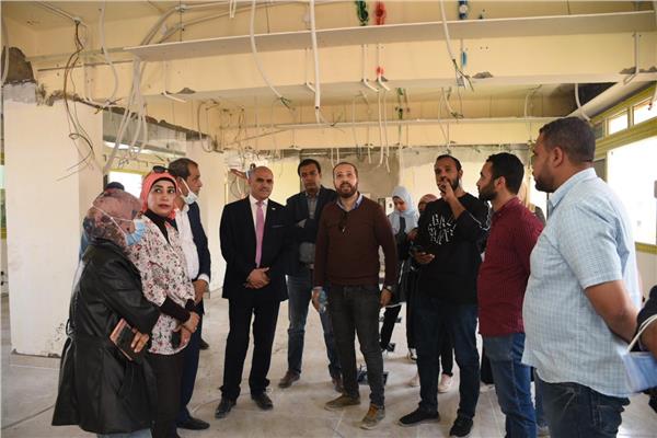 تجهيز معامل الاختبارات الالكترونية بكليات جامعة الاقصر