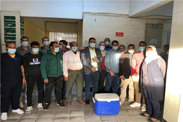  فرق طبية وأدوية ودم من قنا لدعم مستشفيات سوهاج في حادث القطار