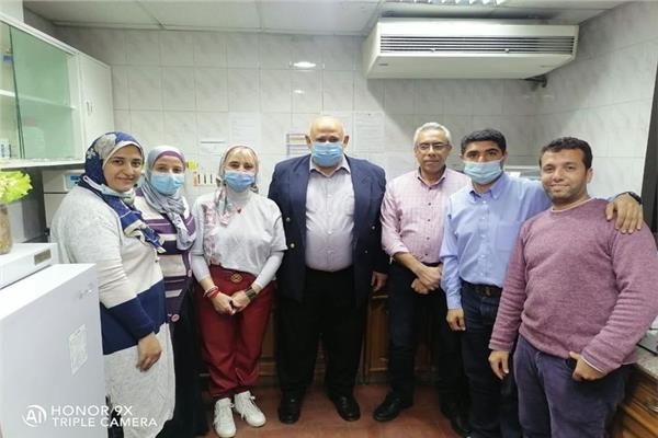 فريق  معهد بحوث أمراض النباتات 