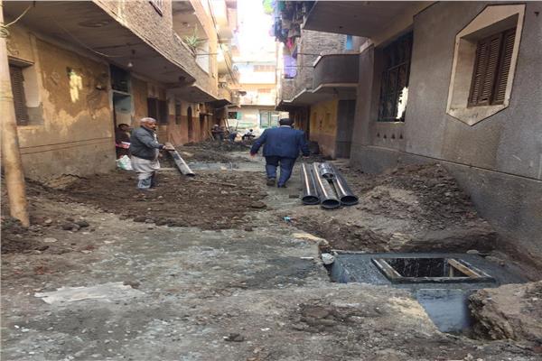 أعمال تطوير قرية طحانوب