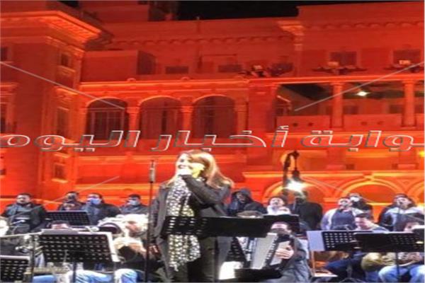 ماجدة الرومي تتالق فى حفل قصر القبة 