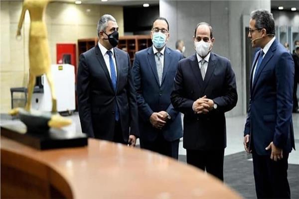افتتاح المتحف القومي للحضارة
