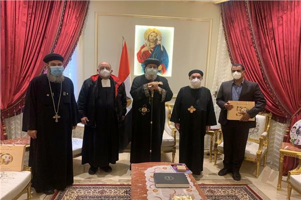 البابا تواضروس يستقبل الرئيس الإقليمي للمدارس اللاسالية