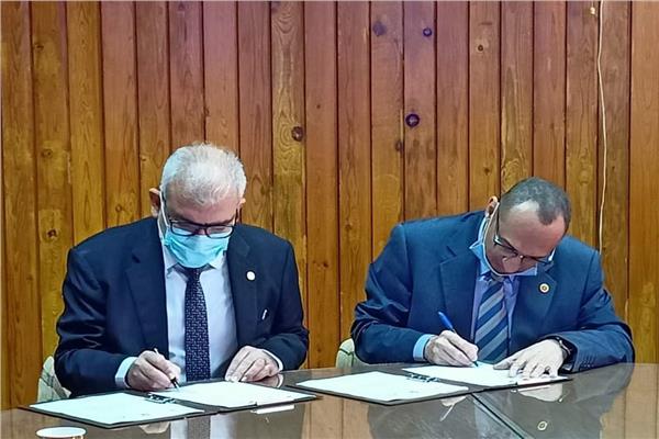  اتفاق تعاون بين كلية الهندسة الإلكترونية بمنوف ووكالة الفضاء المصرية 
