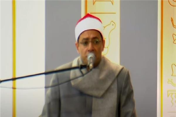 بدء احتفالية افتتاح مشروع مجمع الوثائق المؤمنة بقراءة القرأن الكريم