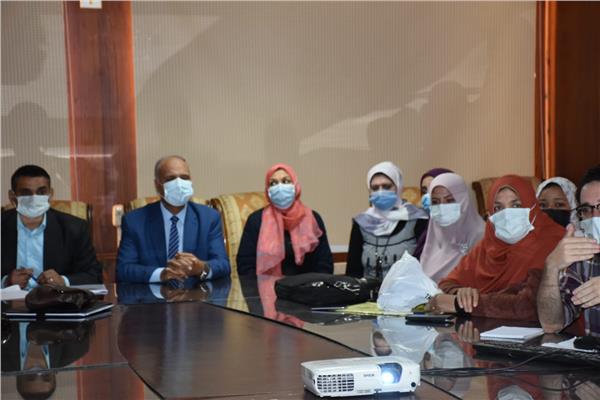 ختام فاعليات الدورة التدريبية عن " الإسعافات الأولية " بجامعة  السادات