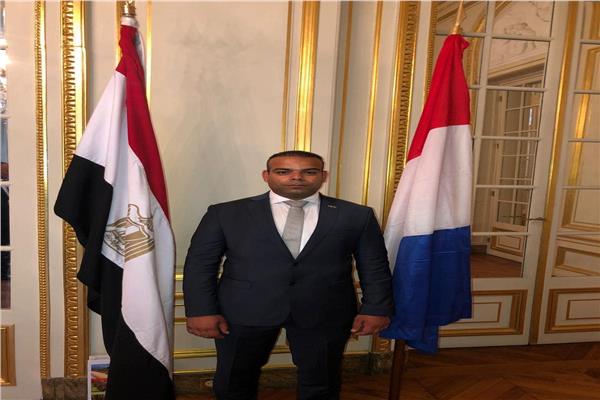 سامح أبوزيد .. رئيس جمعية شباب مصر بفرنسا