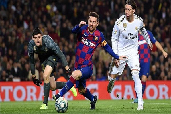 ريال مدريد أمام برشلونة
