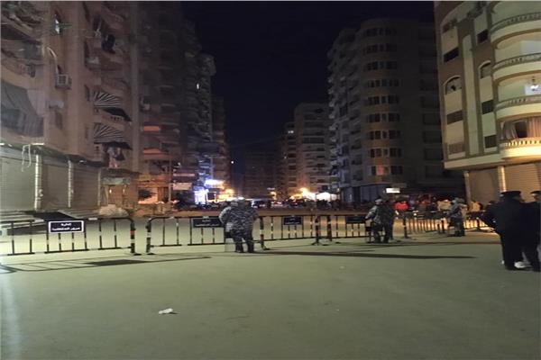 قوات الأمن تفرض كردونا أمنيا 
