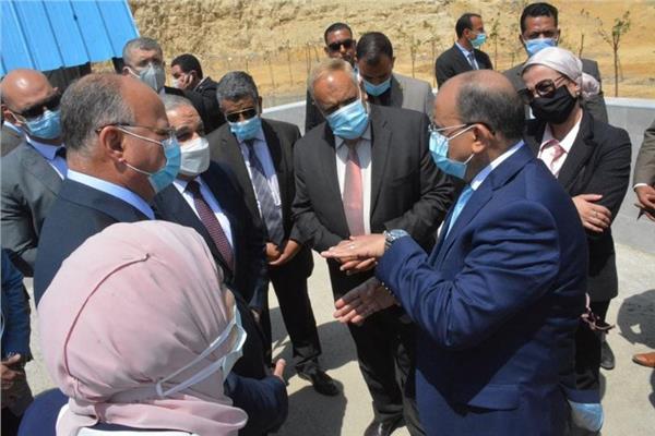 وزراء التنمية المحلية والبيئة والانتاج الحربي