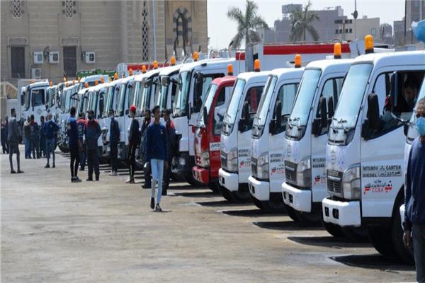  تنفيذ المحطة الوسيطة " لنقل المخلفات بالمقطم " بحي الخليفة