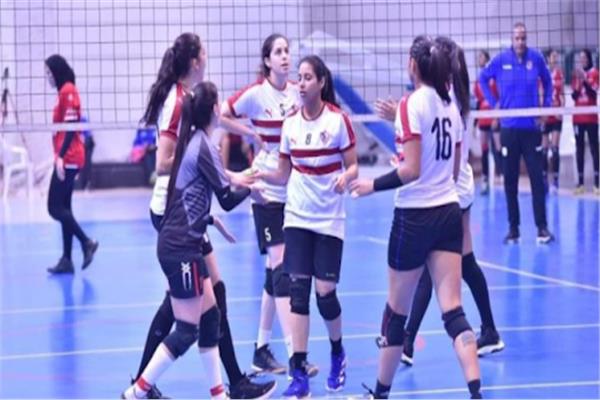 سيدات طائرة الزمالك