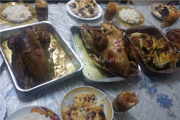 البط والاممة افطار الدمايطة اول ايام رمضان