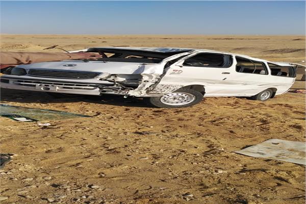 السيارة التي تعرضت للحادث