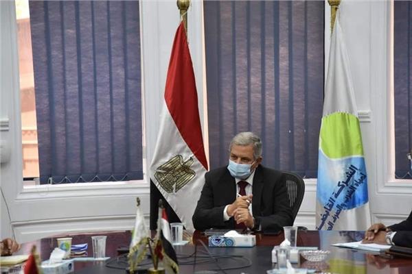 المهندس ممدوح رسلان رئيس الشركة القابضة لمياه الشرب 