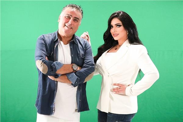 مروة نصر وتامر حبيب