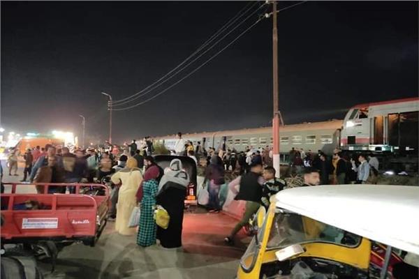 حادث قطار منيا القمح