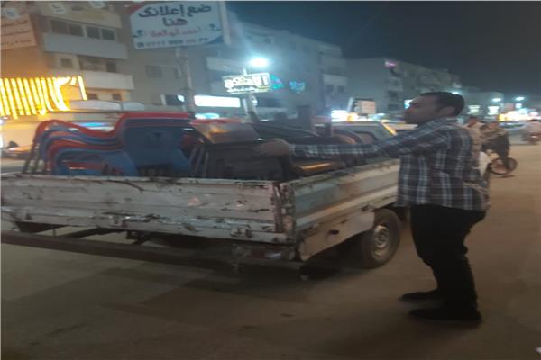  حملة ليلية على العياط بالجيزة