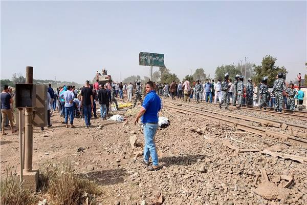 حادث انقلاب قطار طوخ