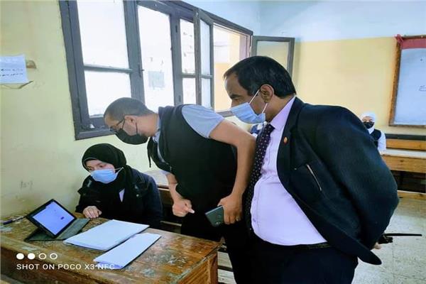 جولة تفقدية على امتحانات الثانوية 