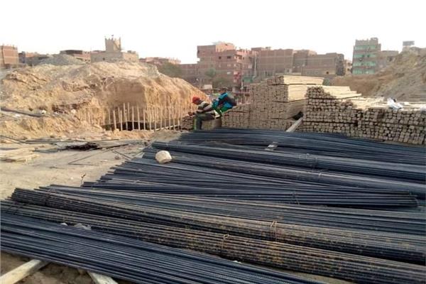 توسعة نفق عزبة الوالدة بحلوان