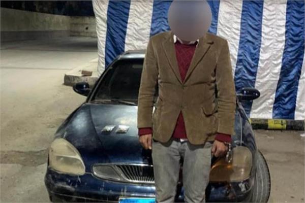 ضبط مسجل خطر بحوزته سيارة مبلغ بسرقتها وبداخلها كمية كبيرة من مخدر الحشيش 