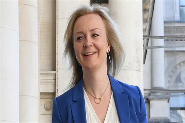  وزيرة الدولة للتجارة الدولية في بريطانيا ليز تروس