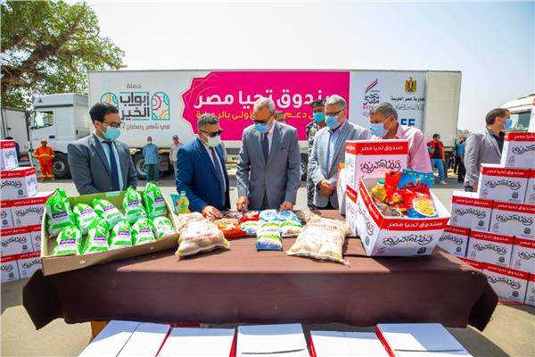 قوافل أبواب الخير تصل محافظة القليوبية