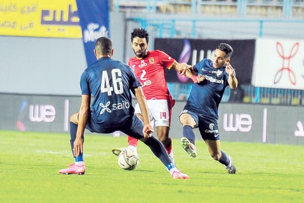  الأهلي فاز على إنبى وواصل زحفه نحو الصدارة