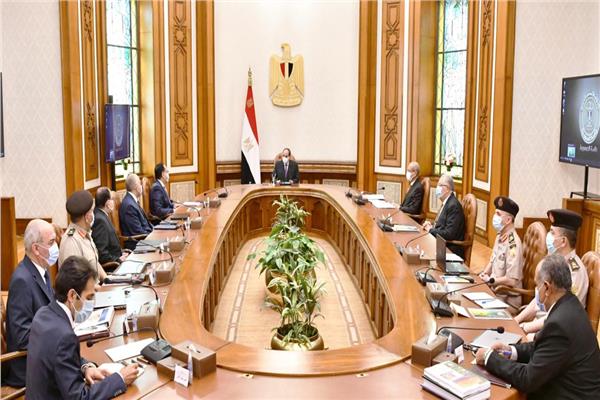 اجتماع الرئيس عبدالفتاح السيسي