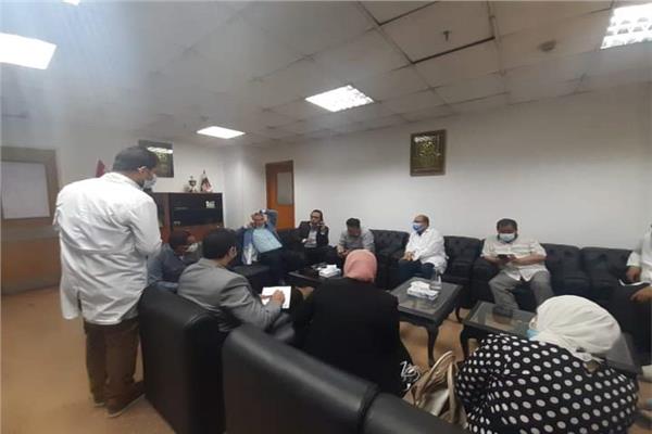 دعم مركز القلب والجهاز الهضمى بسوهاج لاستقبال مصابى فيروس كورونا
