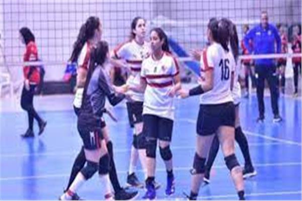 سيدات طائرة الزمالك