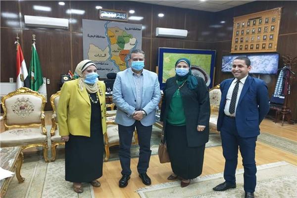 برلمانية تبحث افتتاح فرع لمؤسسة لإيواء المشردين بالمنوفية