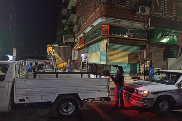 حملات لمتابعة تطبيق الأجراءات الإحترازية بأسوان