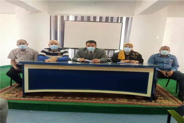  صحة المنوفية: التأكيد على تطبيق الإجراءات الوقائية ومواجهة الموجة الثالثة لفيروس كورونا