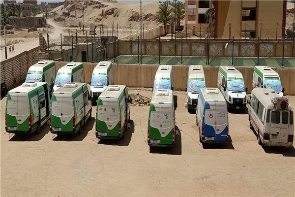 صحة المنيا تقدم الخدمات الطبية