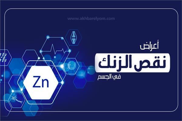 إنفوجراف | ‎أعراض نقص الزنك في الجسم