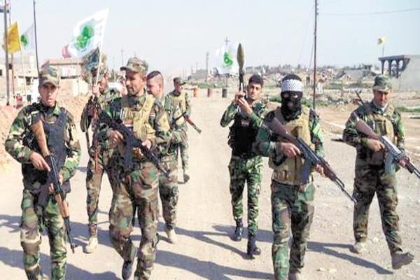  عناصر من الحشد الشعبى  