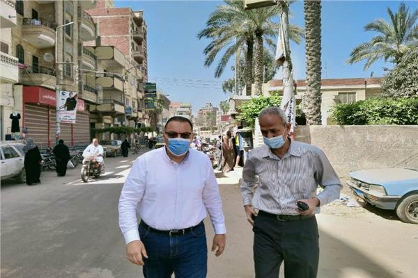 تفقد محافظ الشرقية استكمال نقطة تجميع القمامة بالابراهيمية