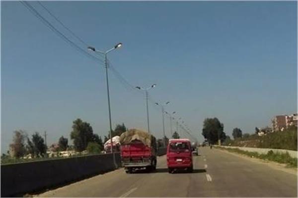 الطريق الزراعي بالقليوبية