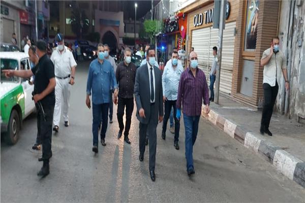 محافظ البحيرة يقود حملة مكبرة بدمنهور